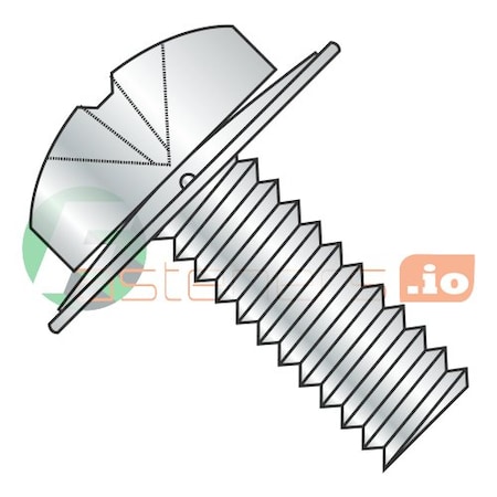 M4-0.70 X 12 Mm Phillips Machine Screw, Zinc Plated Steel, 5000 PK